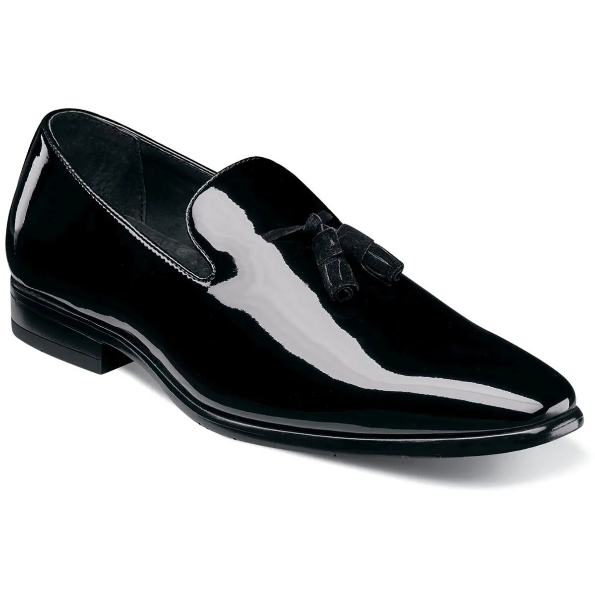 Phoenix Mens Patent Leather Slip-On Loafers