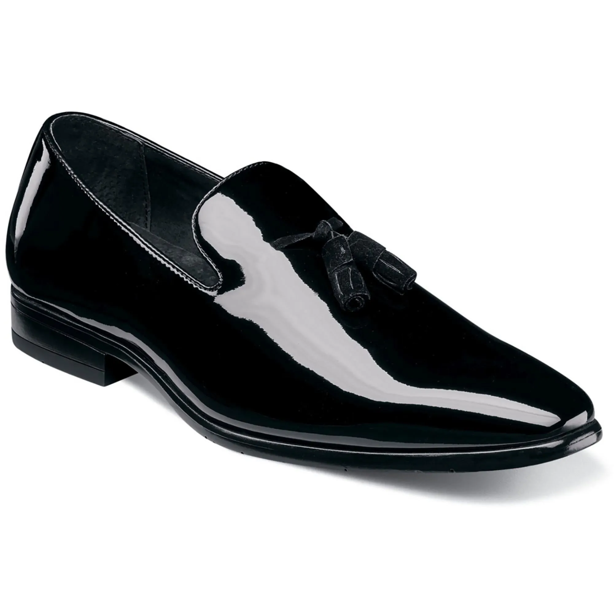 Phoenix Mens Patent Leather Slip-On Loafers