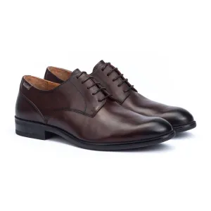 Pikolinos Bristol M7J-4187 Oxford Men's 10.5-11 Olmo Leather Dress Shoes KHD1077