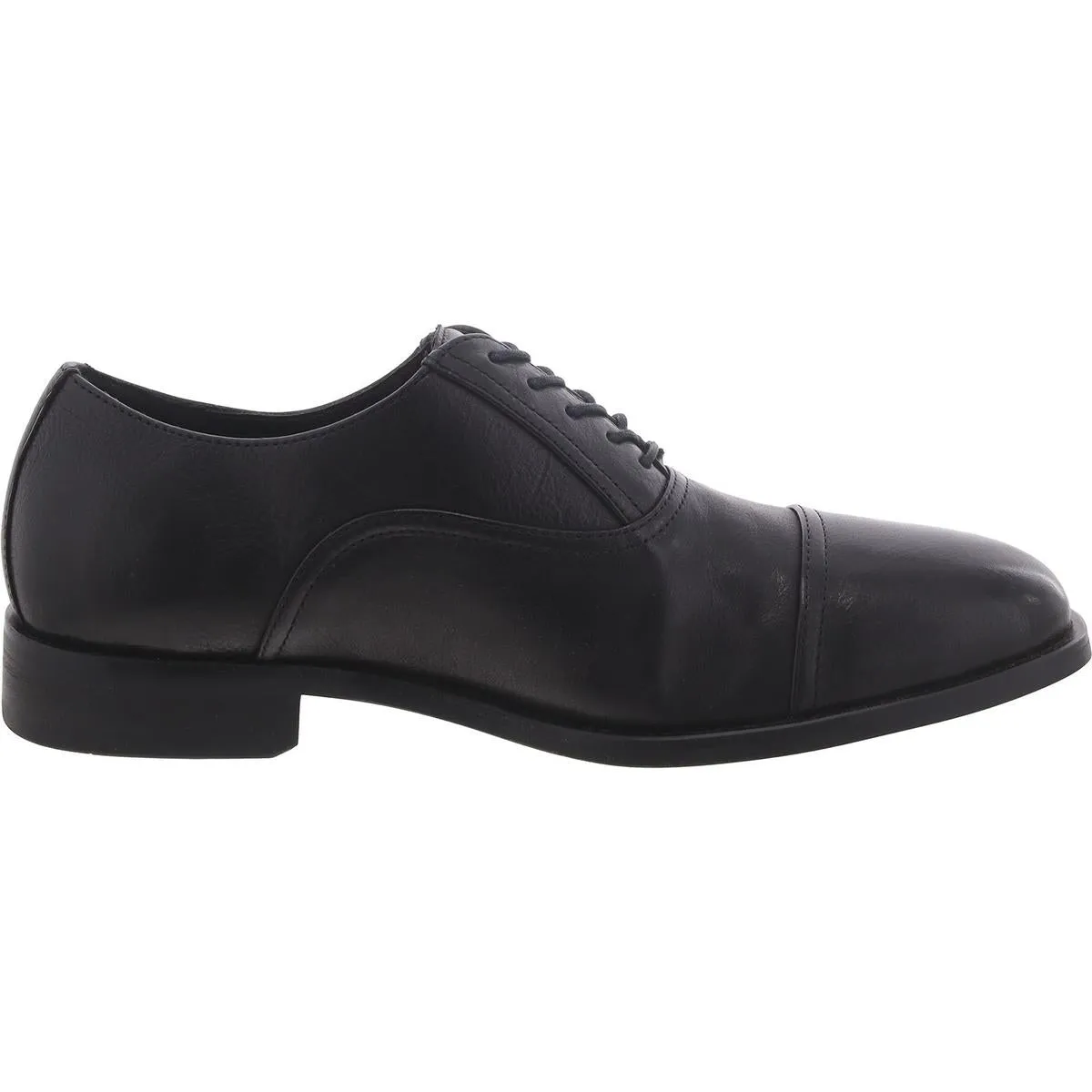 Princeton Mens Leather Lace-Up Oxfords