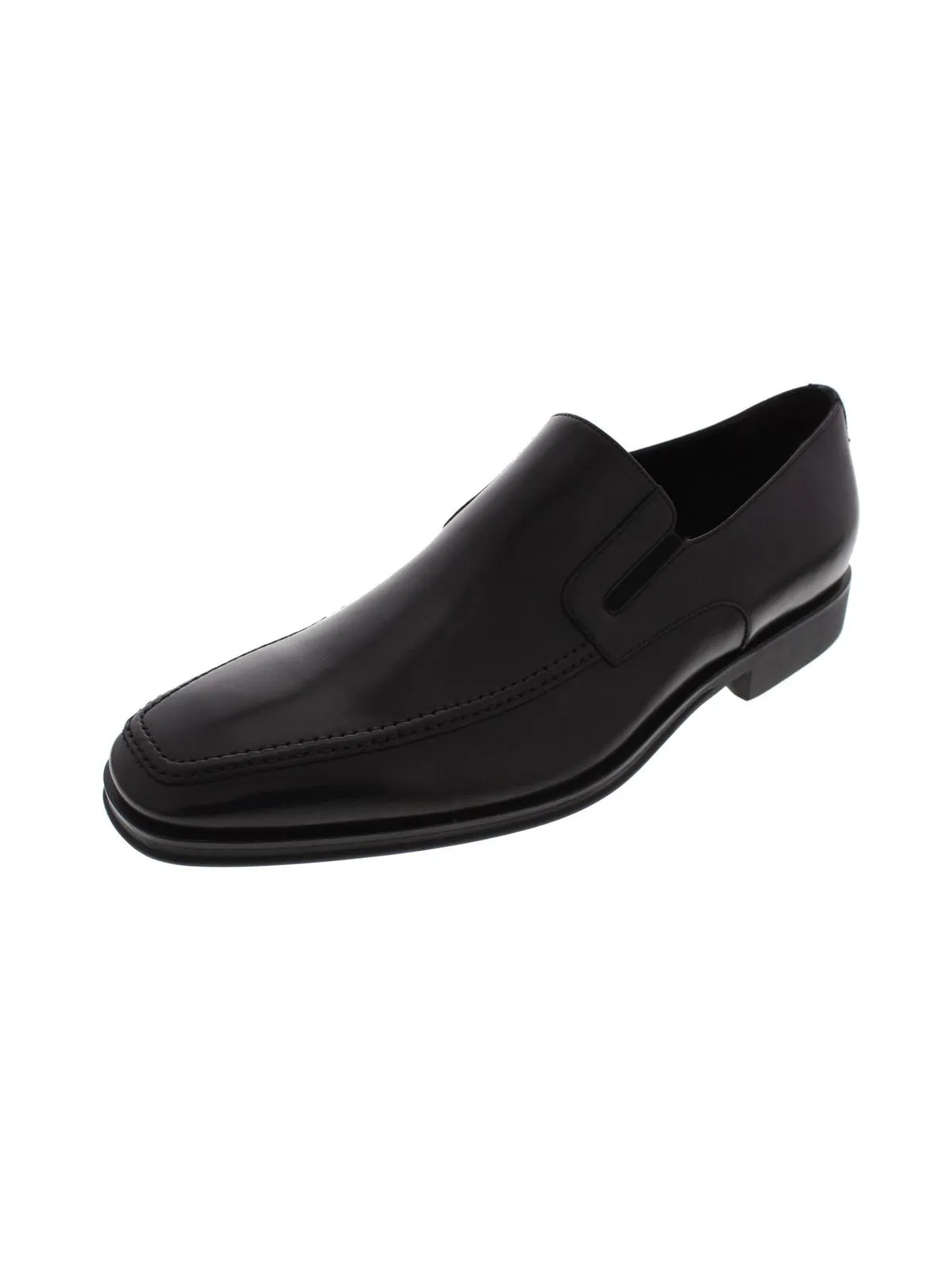 Raging Mens Leather Slip On Loafers