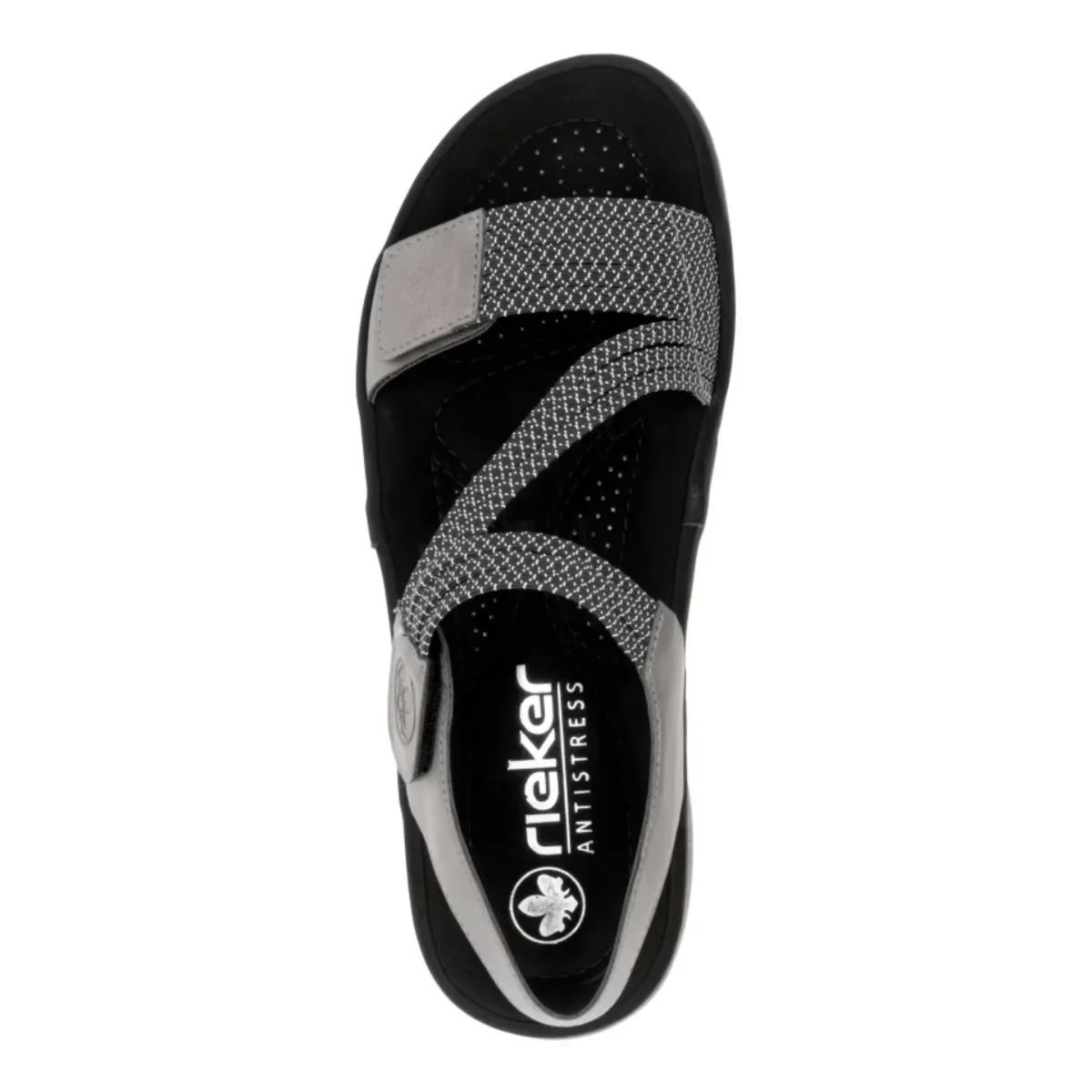 Rieker Women's 64870-42 Franja Mineral/Black/White