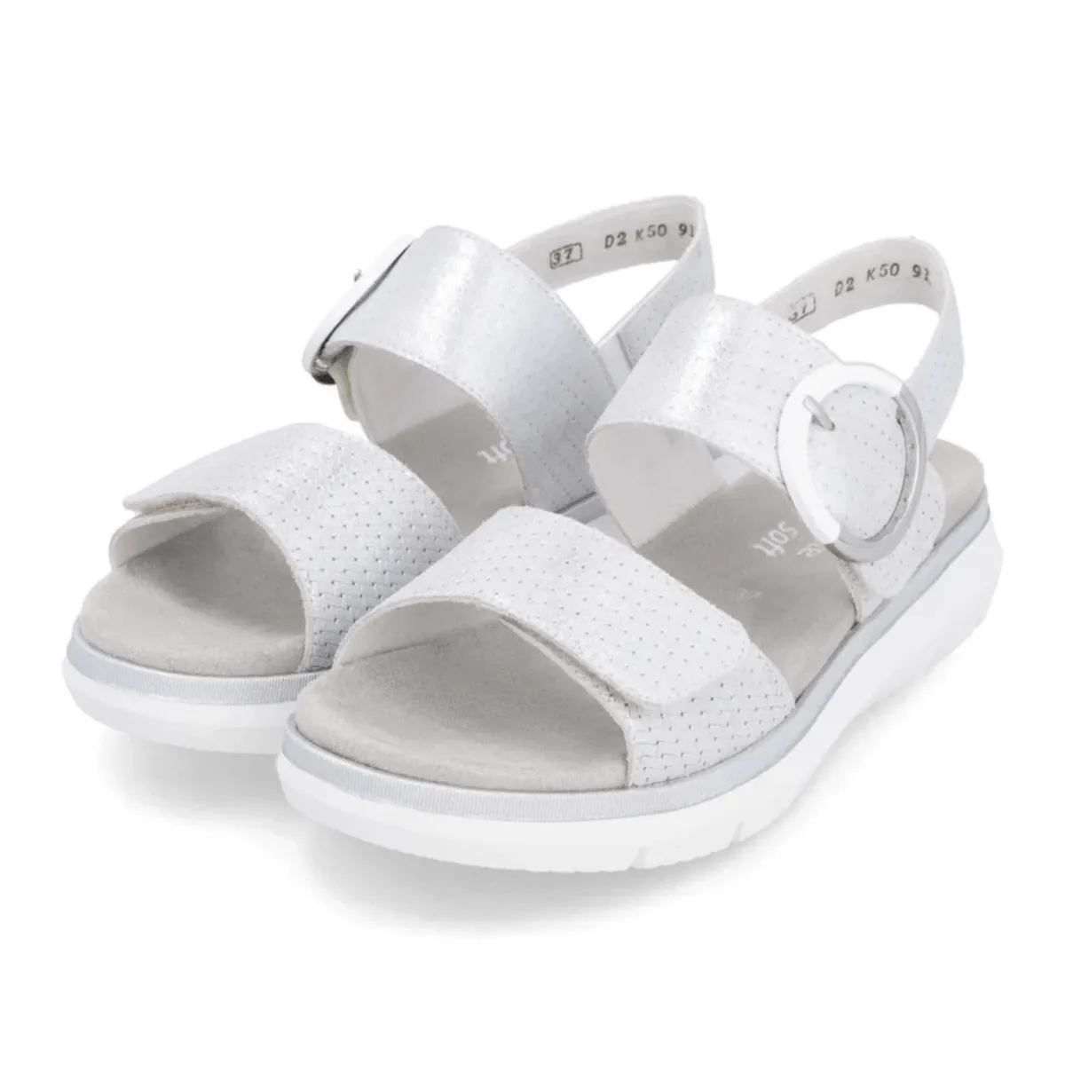 Rieker Women's D2K50-91 Jocelyn Ice Leather