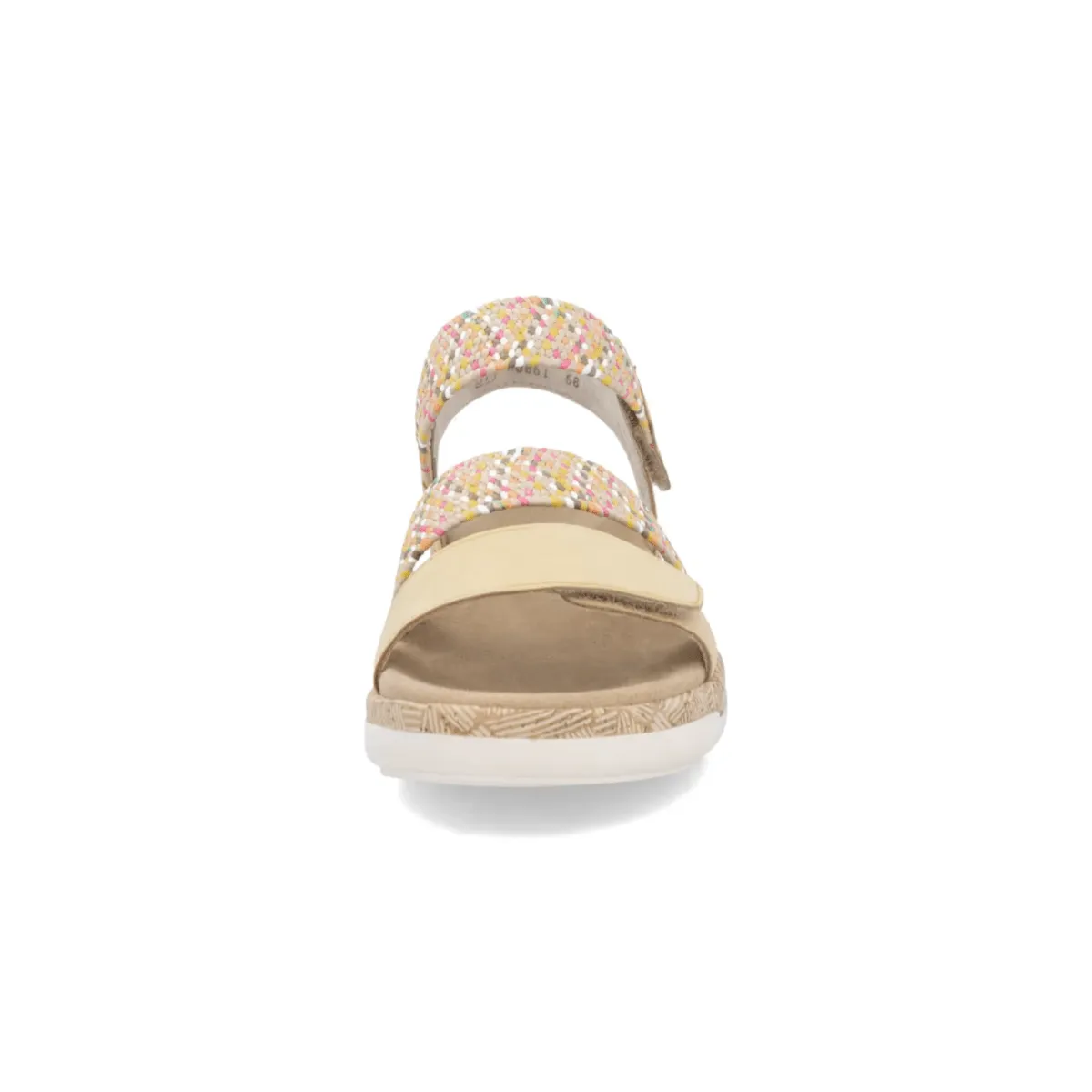 Rieker Women's R6861-68 Jocelyn Yellow Multi Leather
