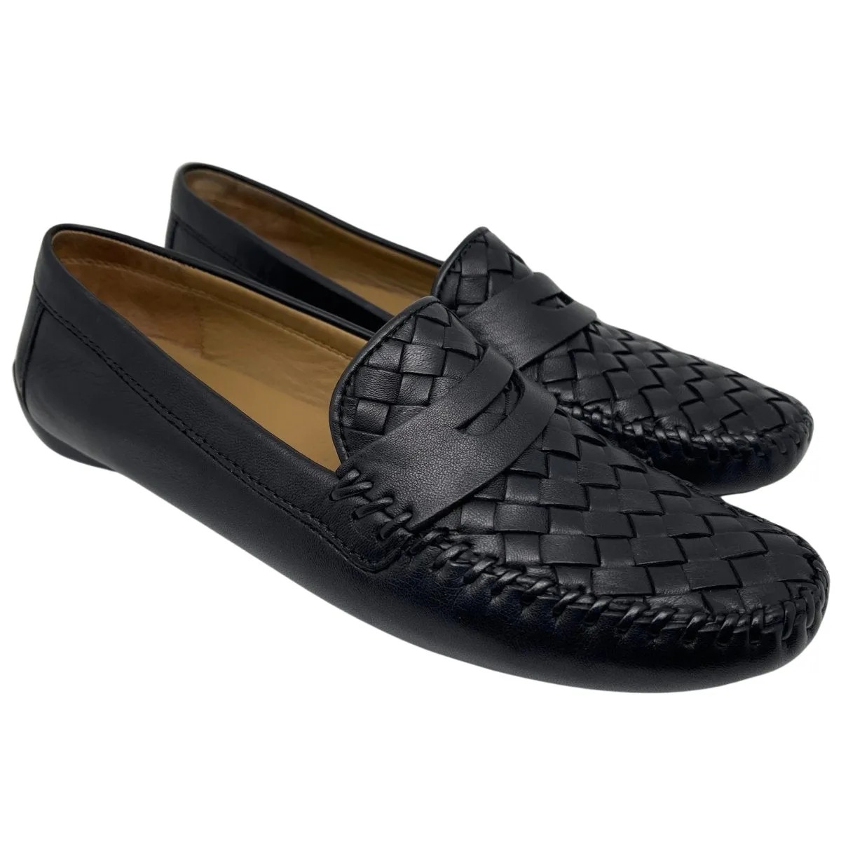 Robert Zur Women's Petra Black Woven Leather
