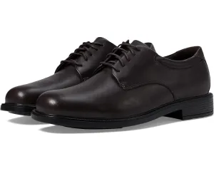 Rockport Margin Oxford Men's 10 Chocolate Leather Round Toe Dress Shoes EEE3453