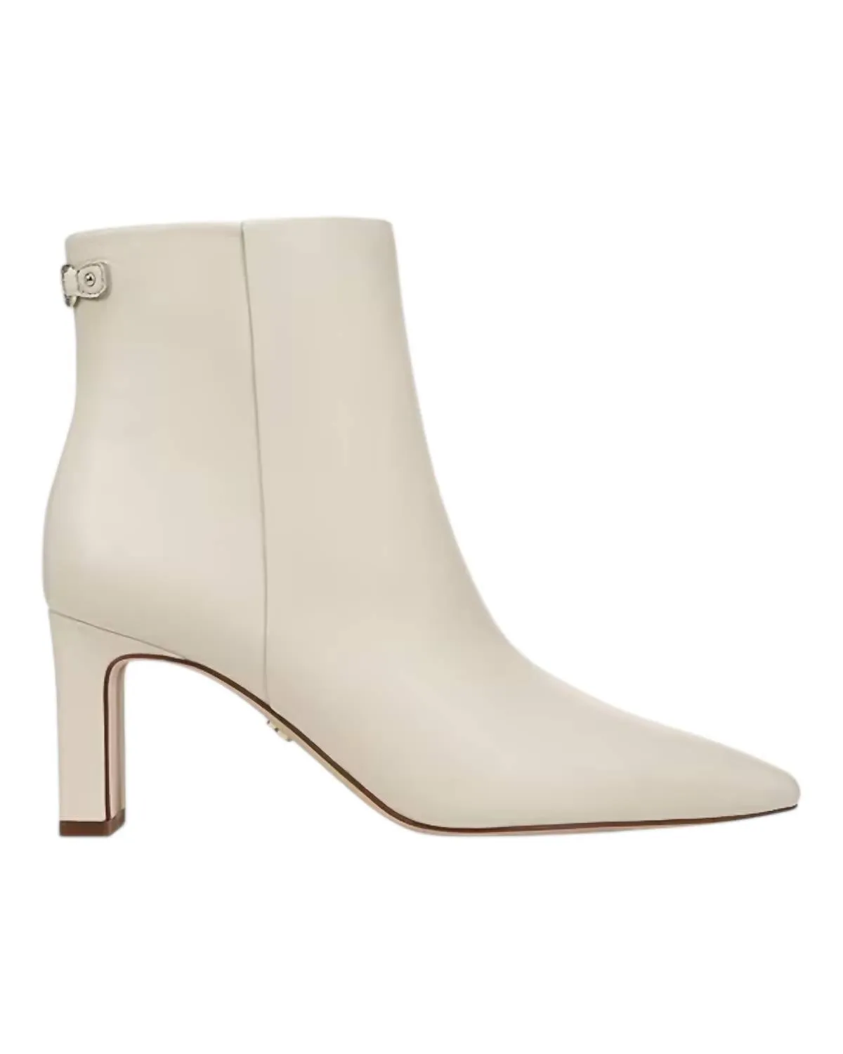 Saige Ankle Booties In Modern Ivory