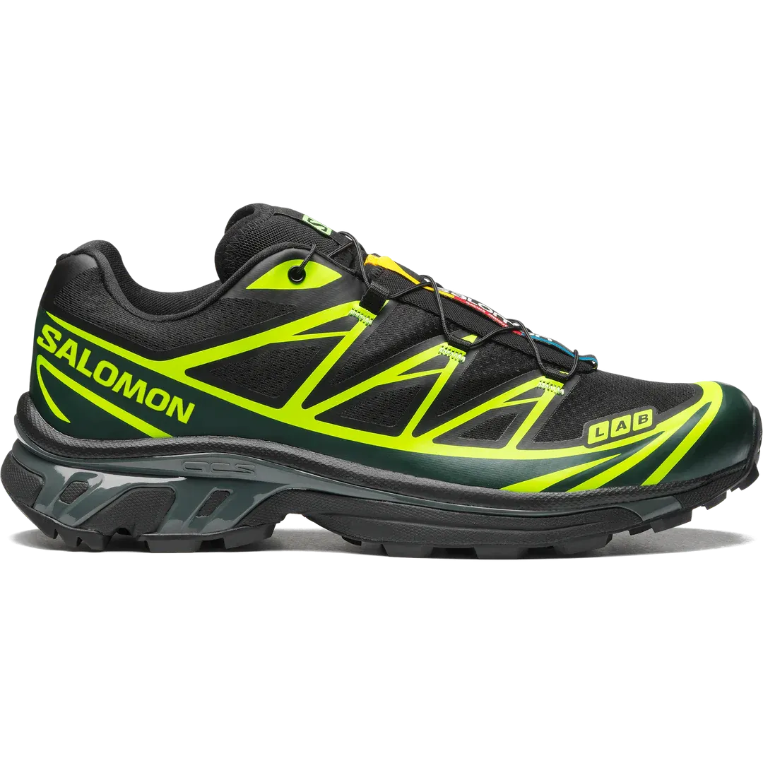 Salomon XT-6 - Black/Ponderosa Pine/Green Gecko