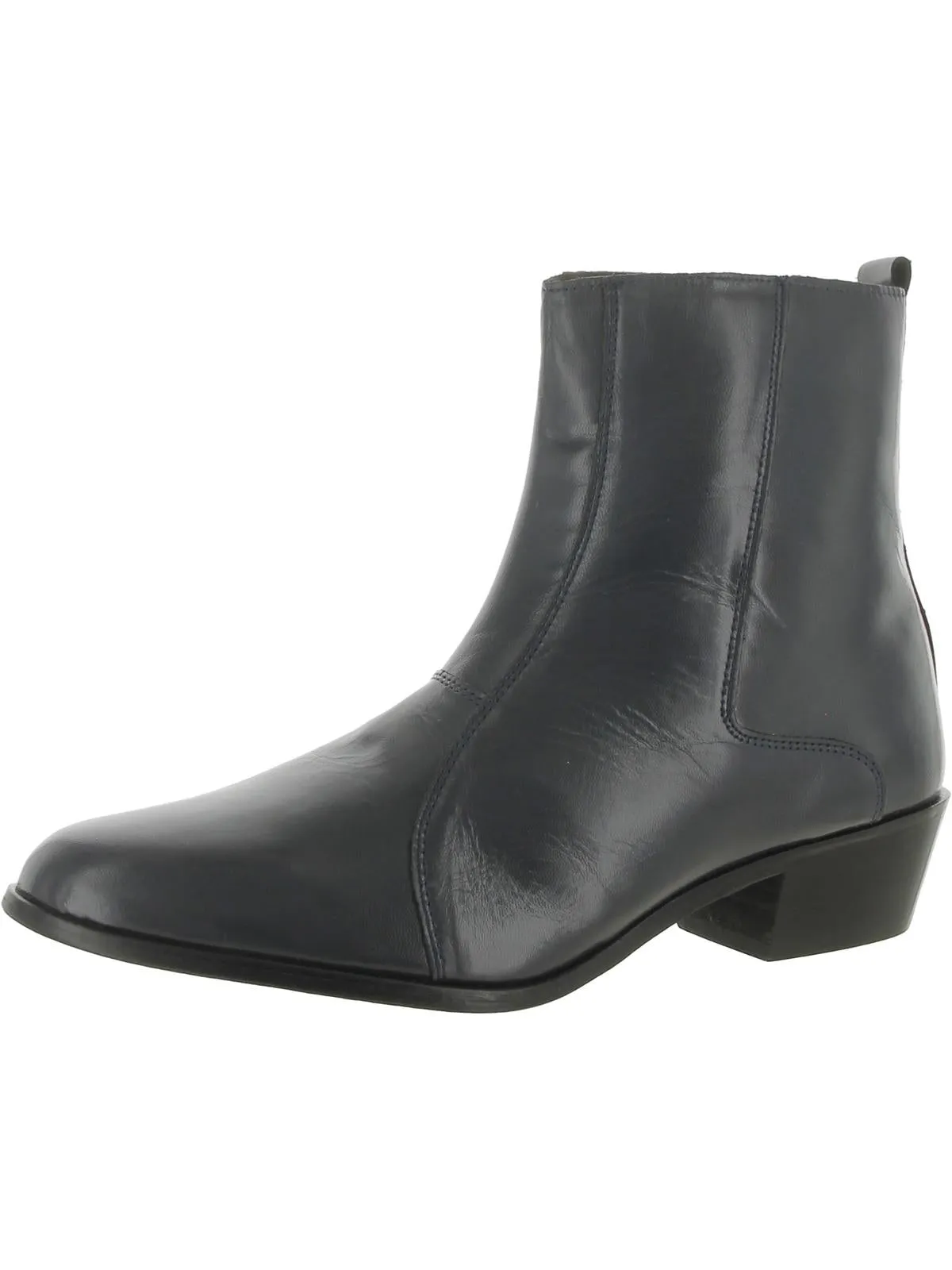 Santos Mens Leather Ankle Dress Boots