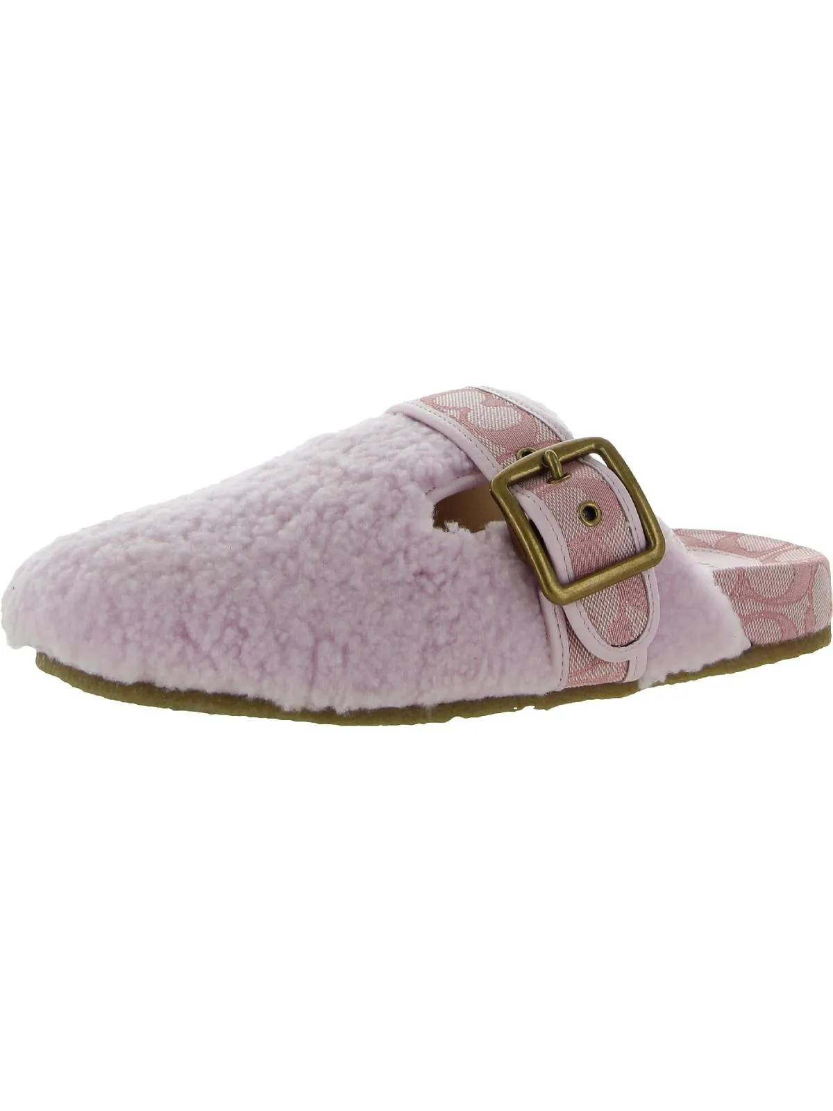 Shearling Clog Womens Lamb Fur Slip On Clogs