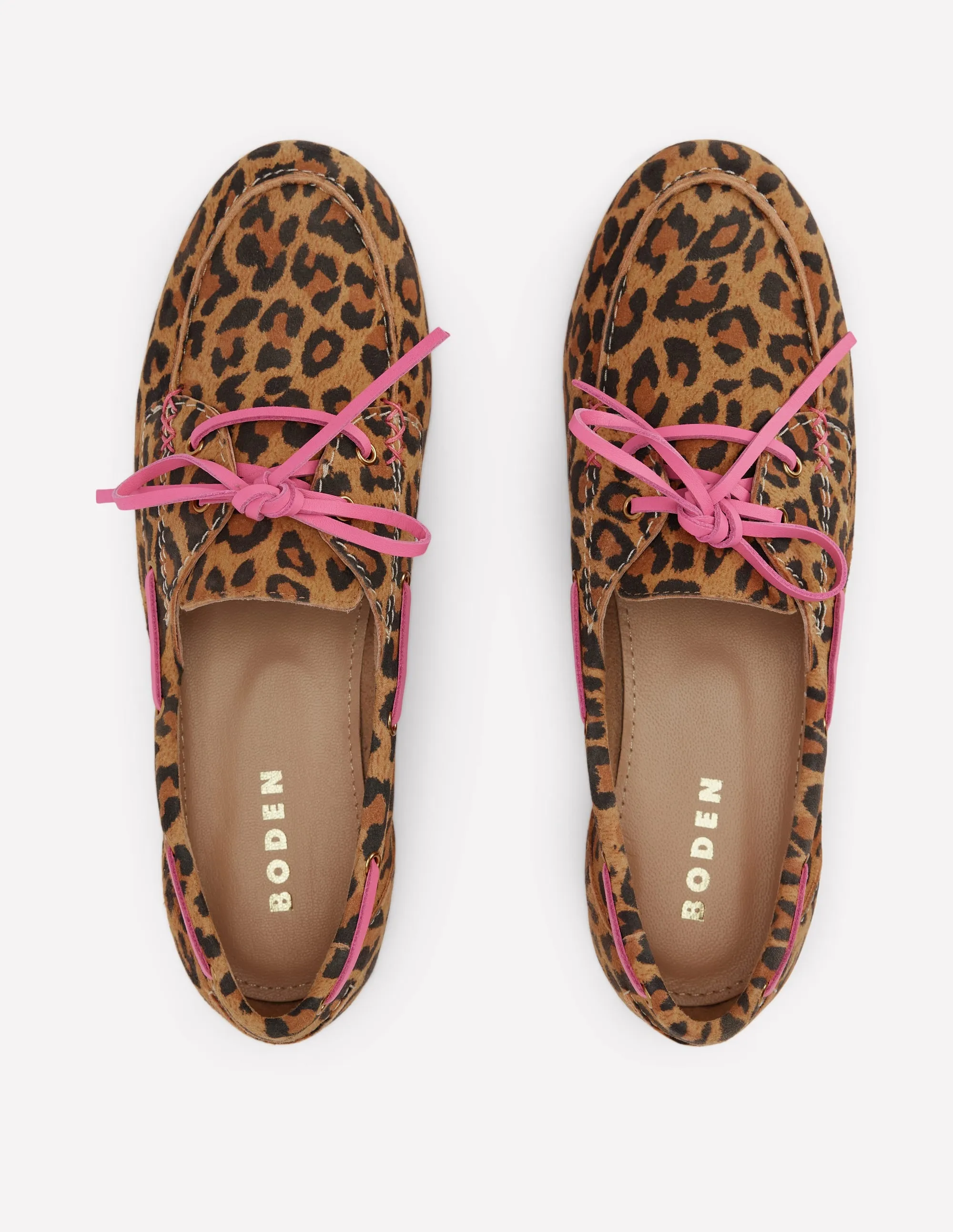 Soft Deck Shoe-Leopard