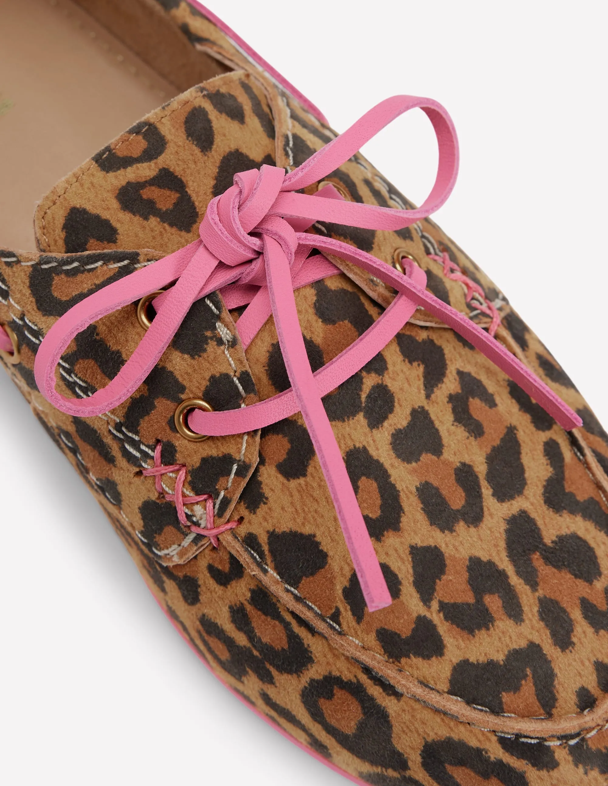 Soft Deck Shoe-Leopard