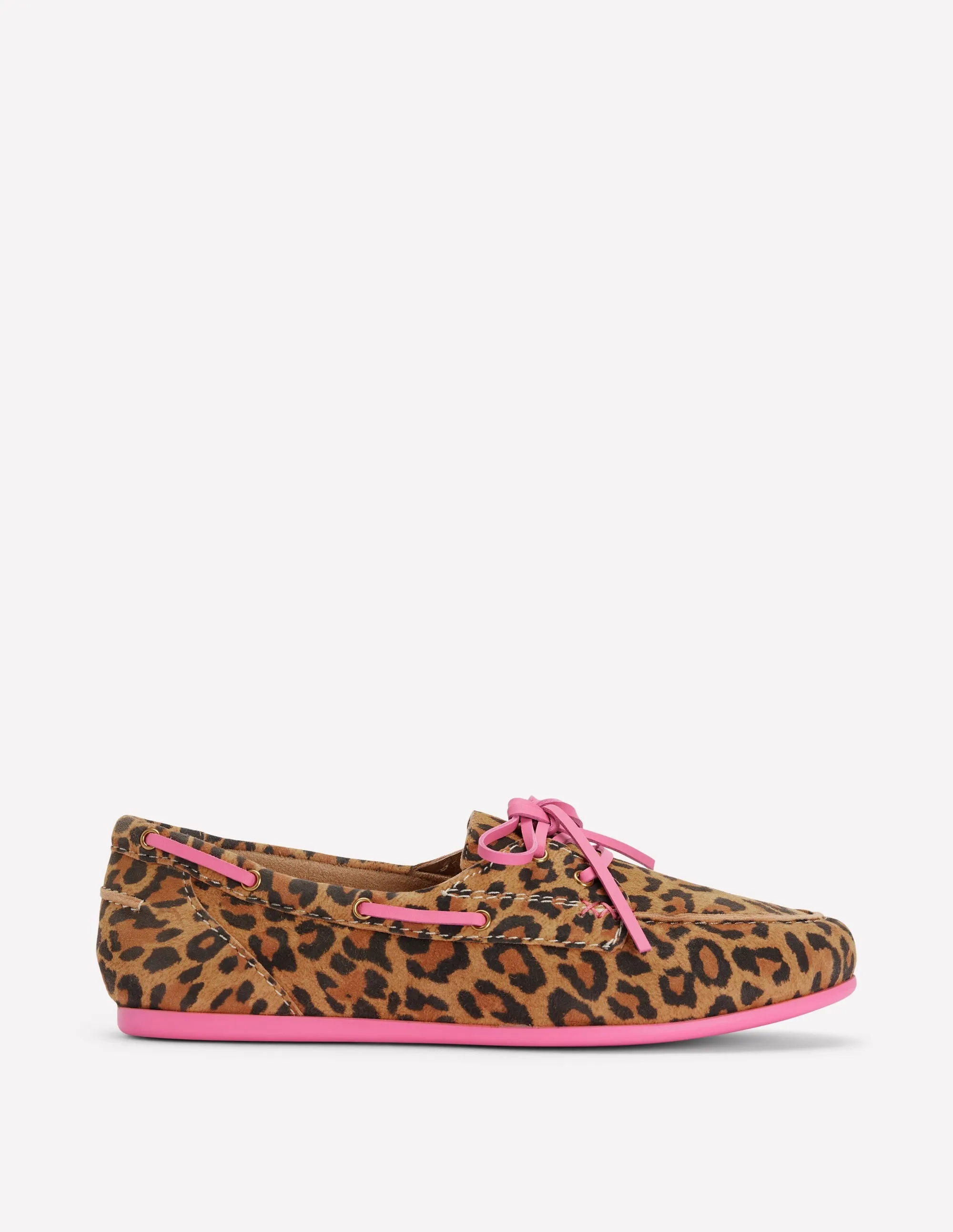 Soft Deck Shoe-Leopard