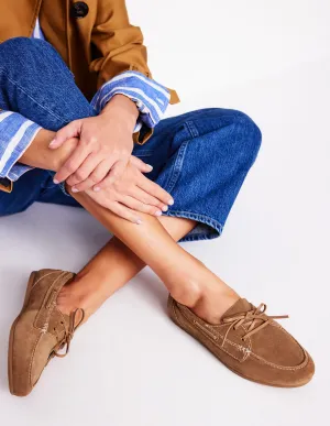 Soft Deck Shoe-Tan
