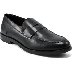 Soren Mens Leather Slip-On Loafers
