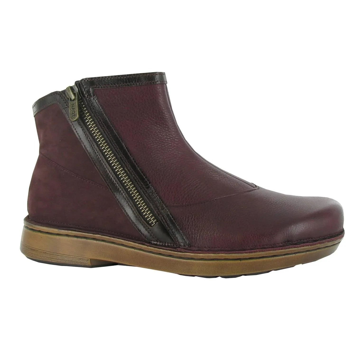 Spello In Soft Bordeaux/walnut/violet