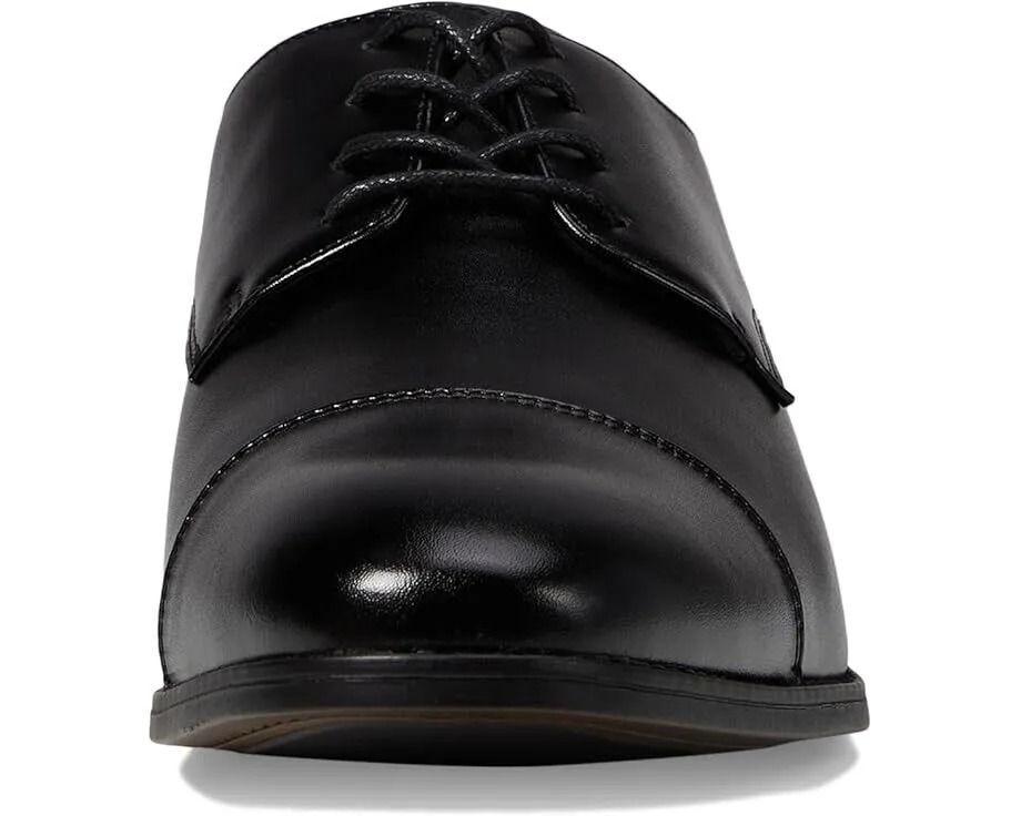 Stacy Adams Lawson 21541Z-001 Oxford Men's 12 Black Cap Toe Dress Shoes ZPO1177