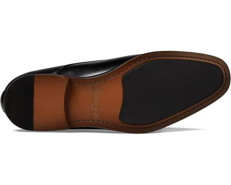 Stacy Adams Lawson 21541Z-001 Oxford Men's 12 Black Cap Toe Dress Shoes ZPO1177