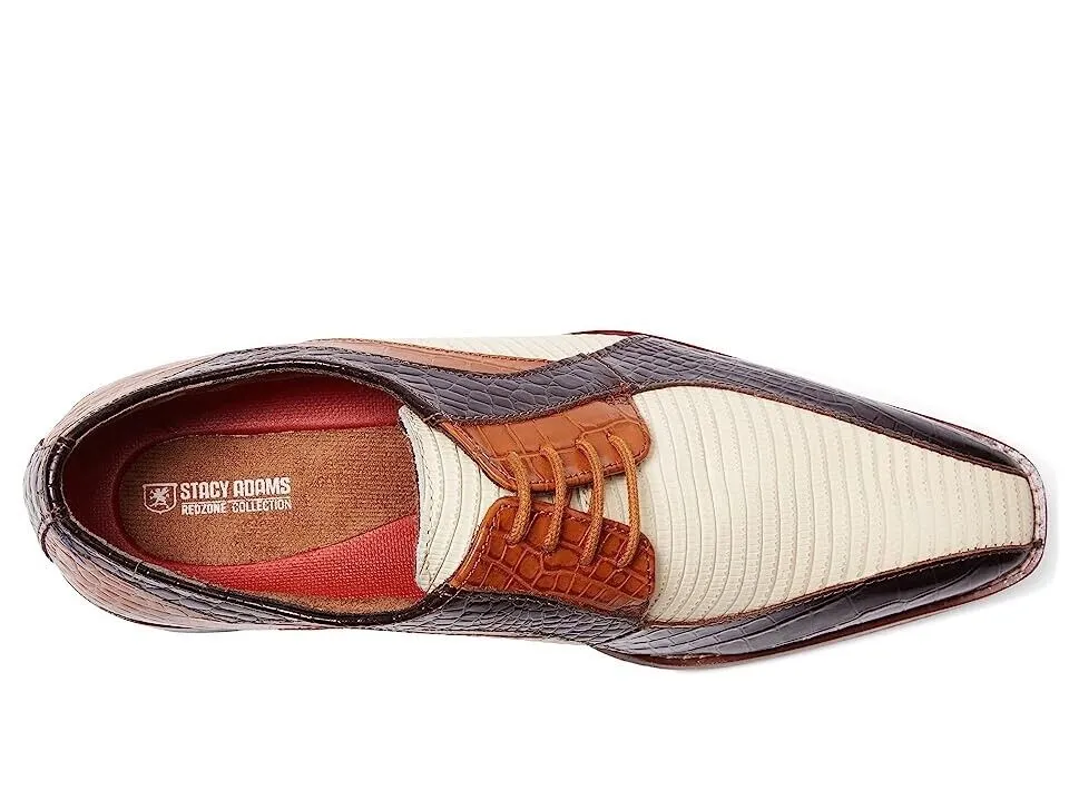Stacy Adams Turano 25576-249 Oxford Men's US 7 Multi Leather Dress Shoes KHD921