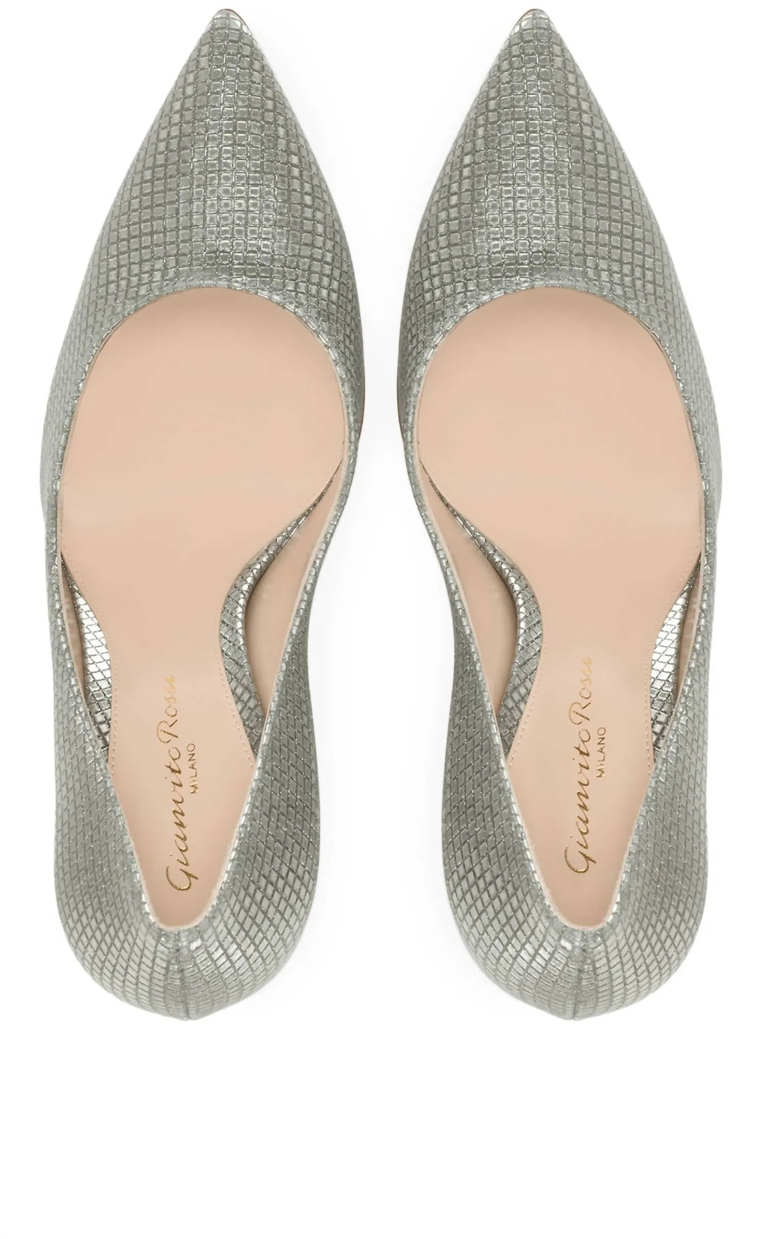 Stiletto Pump In Steel