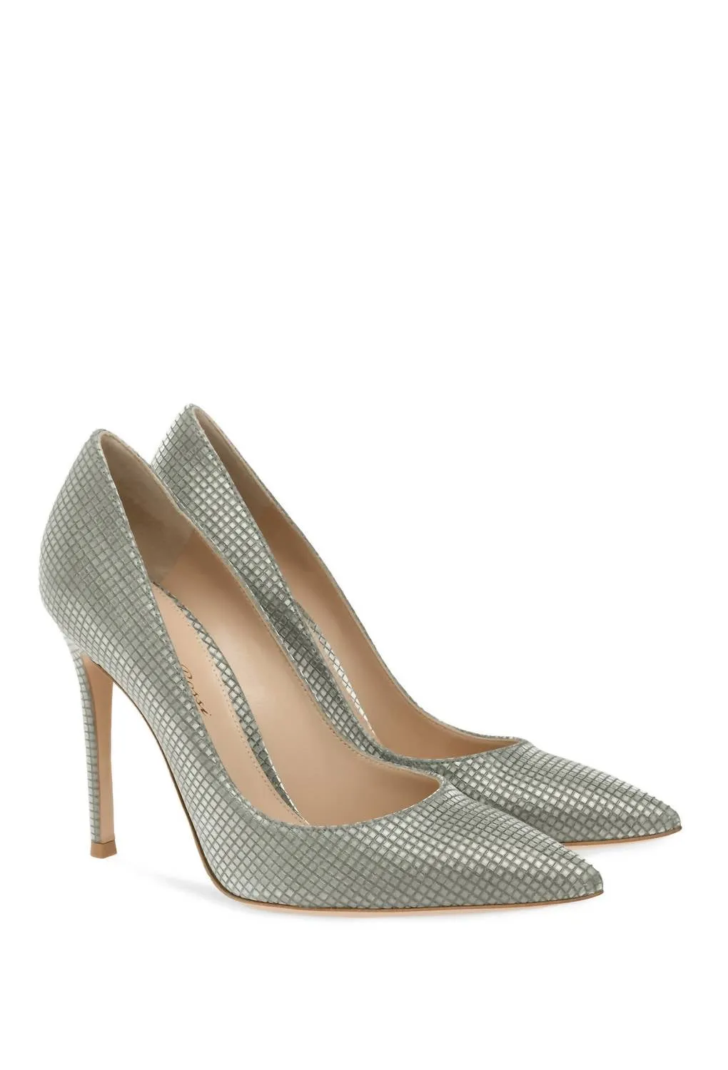 Stiletto Pump In Steel