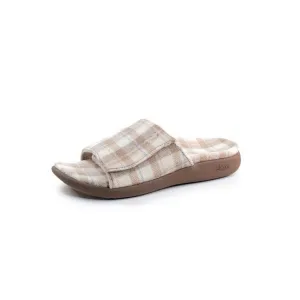 Strole Casual Shoes Womens Den Tartan Slide Wool Blend Sandal S778W