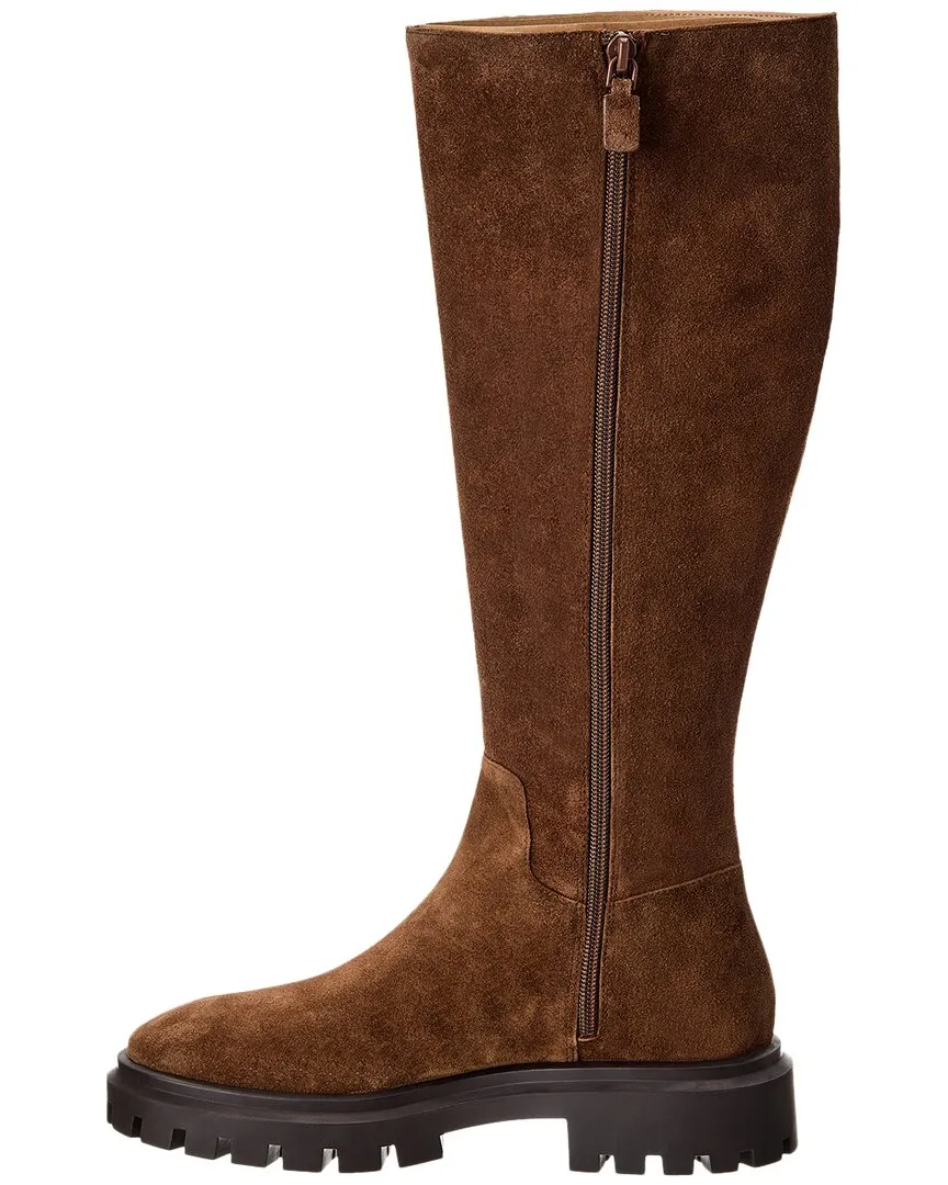 Stuart Weitzman Ultra Lug Suede Knee-High Boot