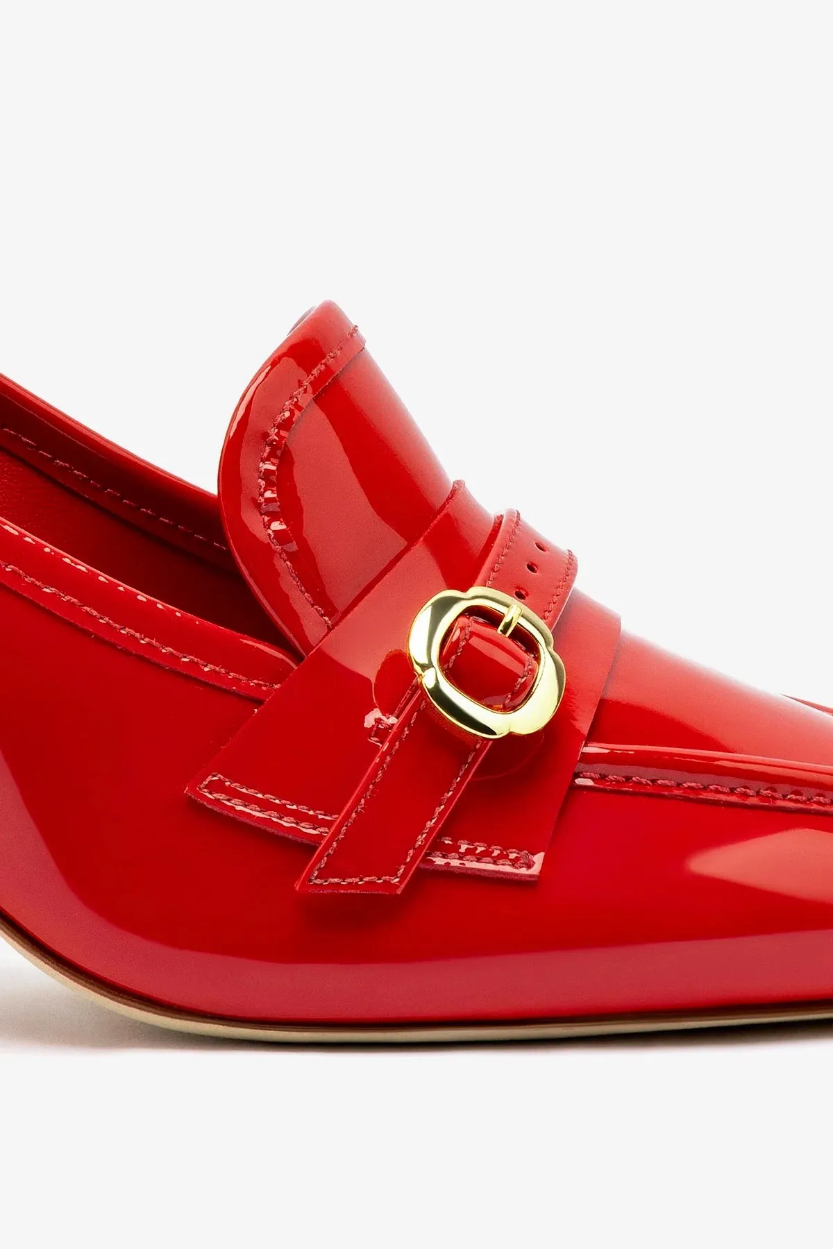 Susan Pump In Scarlet Patent Leather