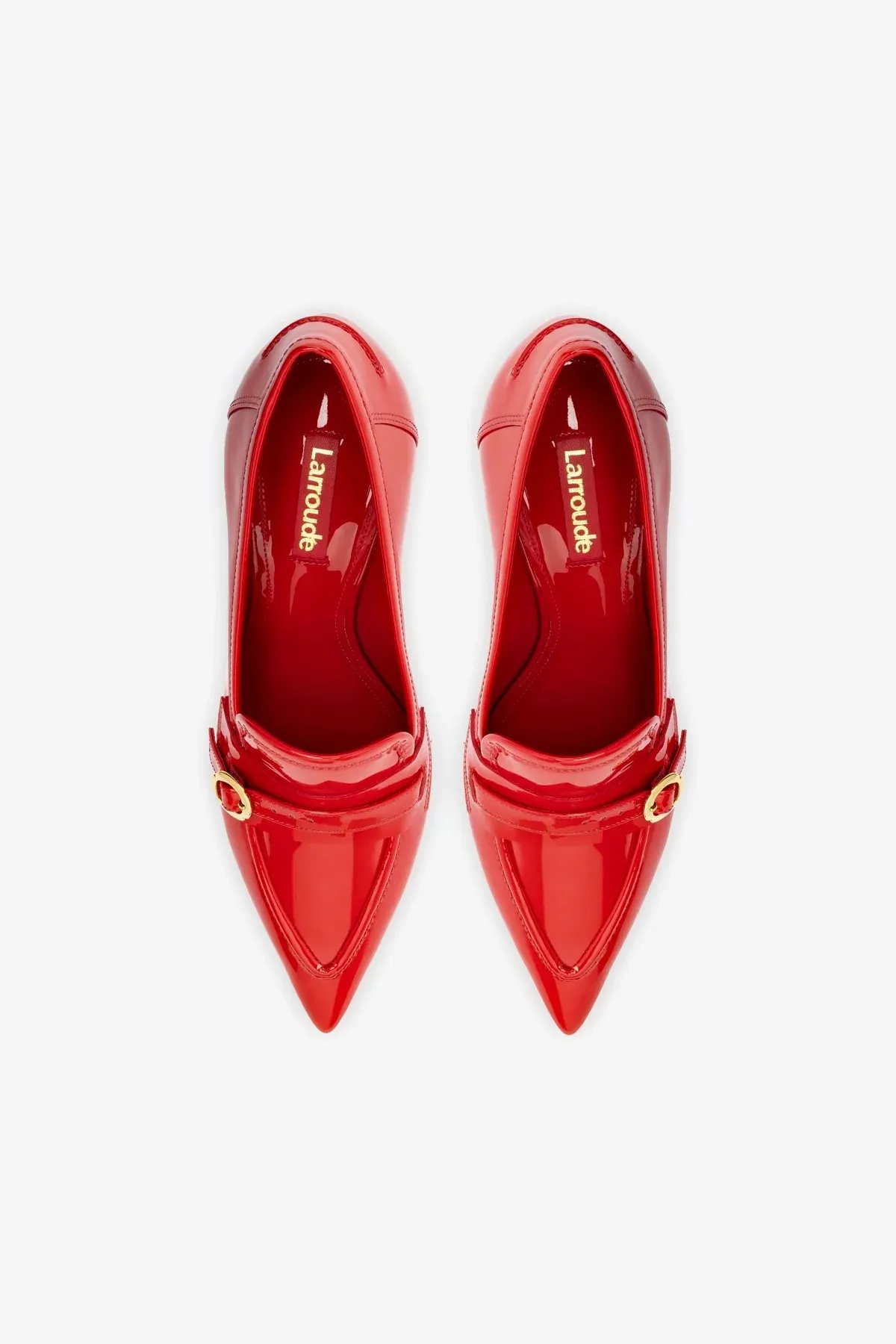 Susan Pump In Scarlet Patent Leather