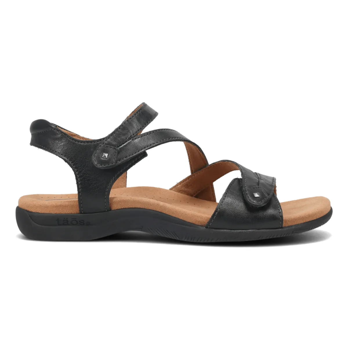 Taos Women's Big Time Black Leather