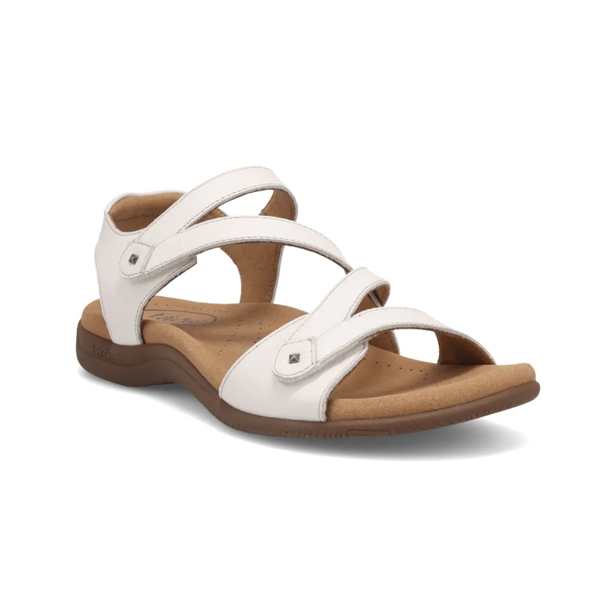 Taos Women's Big Time White Leather