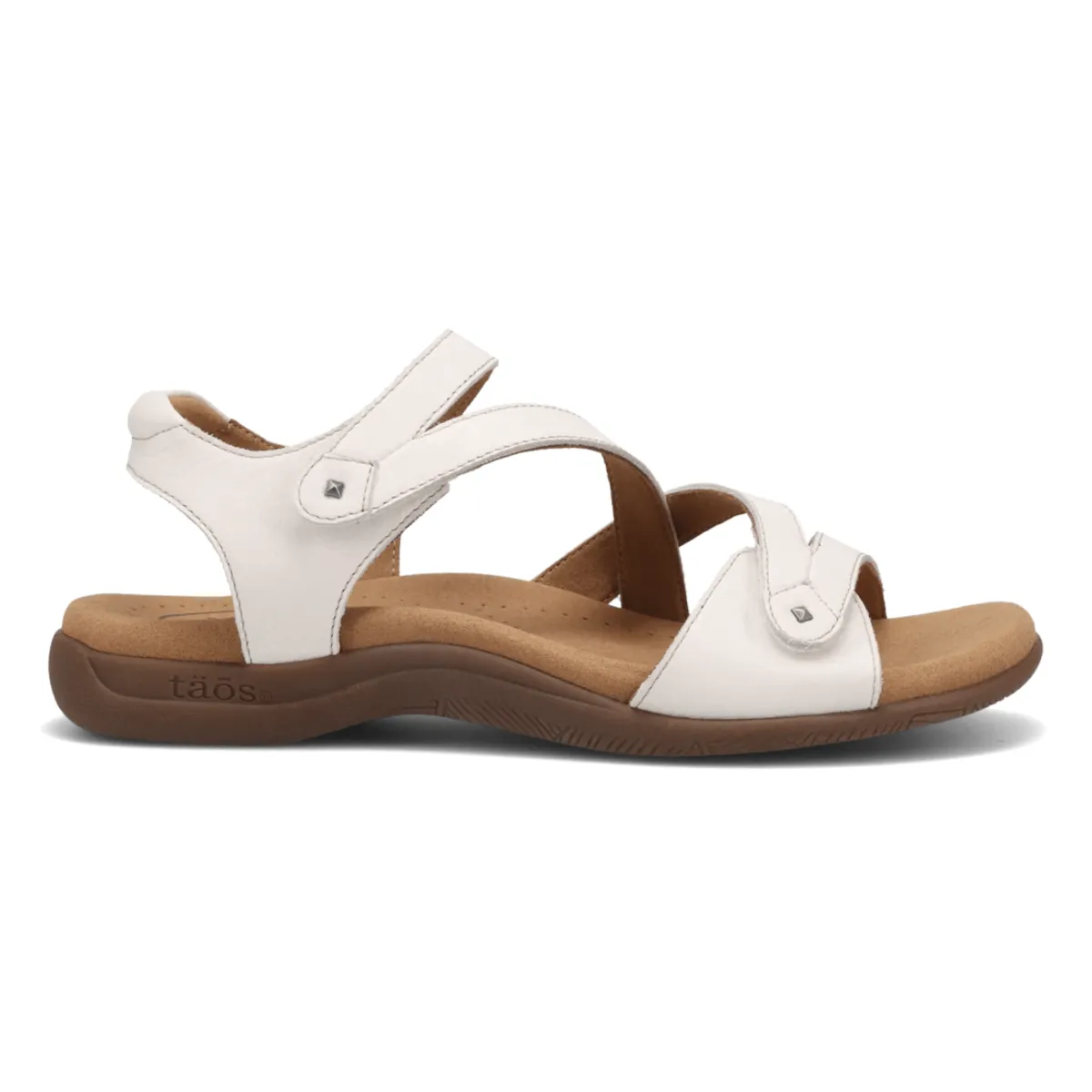Taos Women's Big Time White Leather