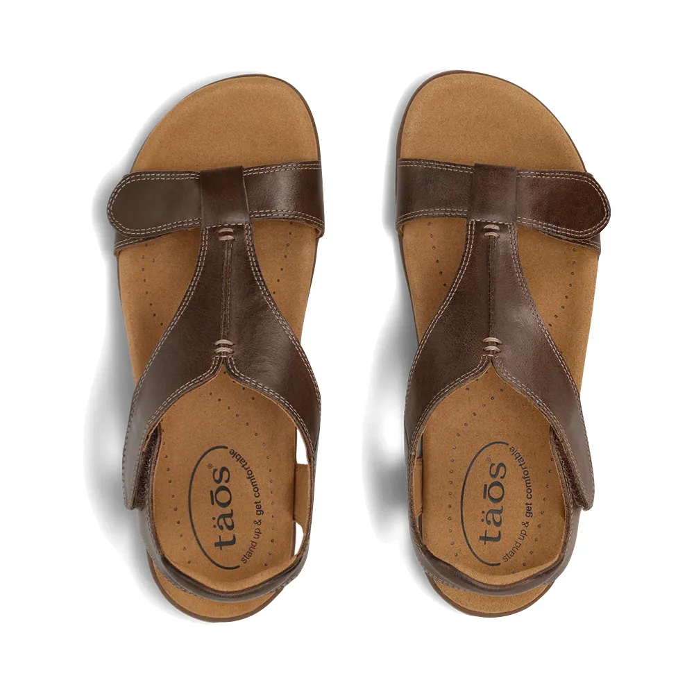 Taos Women's The Show Sandal in Mocha