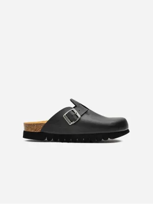 Taro Comfort Women's Vegan Footbed Sandals | Black