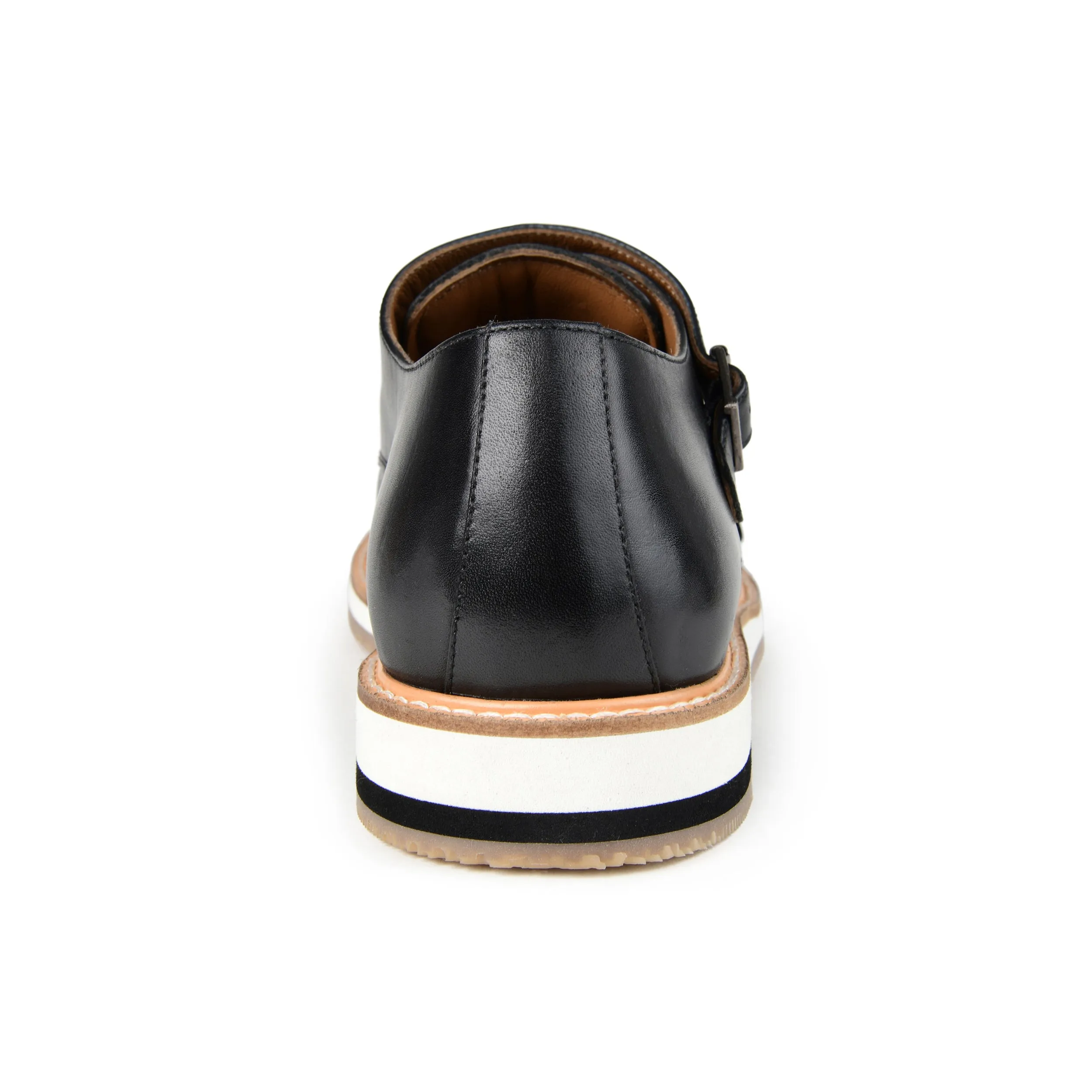 Thomas & Vine Thatcher Cap Toe Monk Strap Dress Shoe