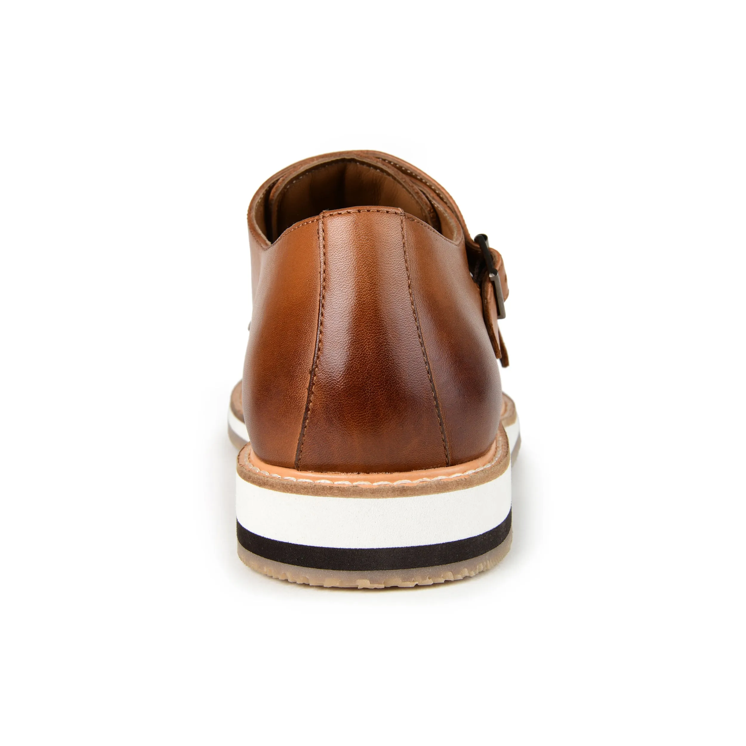 Thomas & Vine Thatcher Cap Toe Monk Strap Dress Shoe