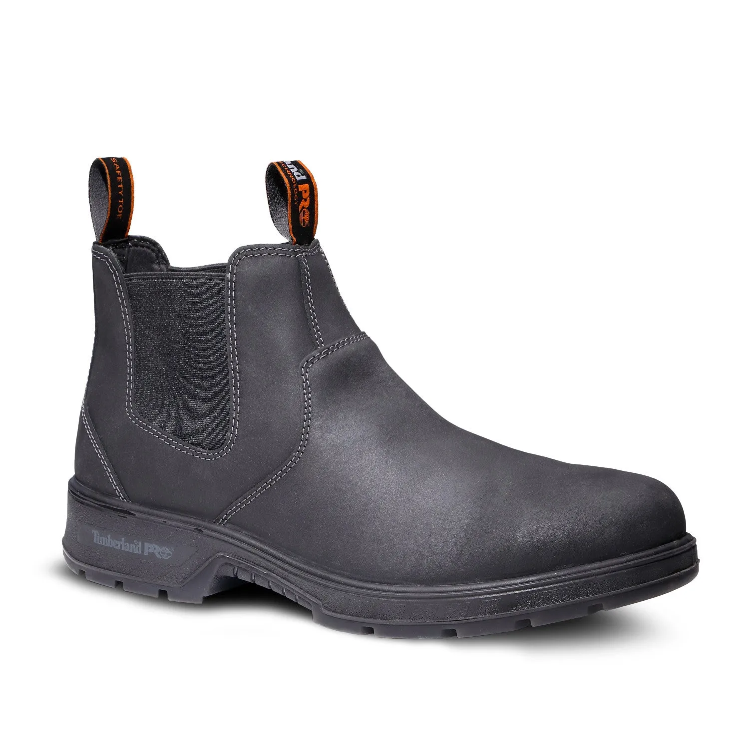 Timberland PRO Men's Nashoba 4" EH Comp Toe Chelsea Boot