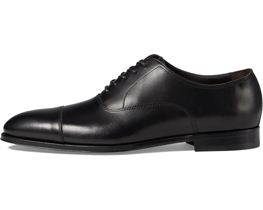 To Boot New York Nico Oxford Men's 7.5 Black Leather Cap Toe Dress Shoes KHD208