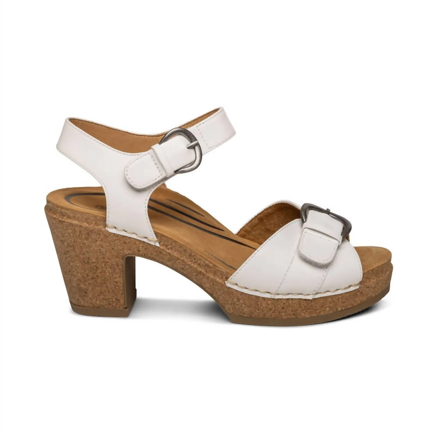 Tory Heels In White