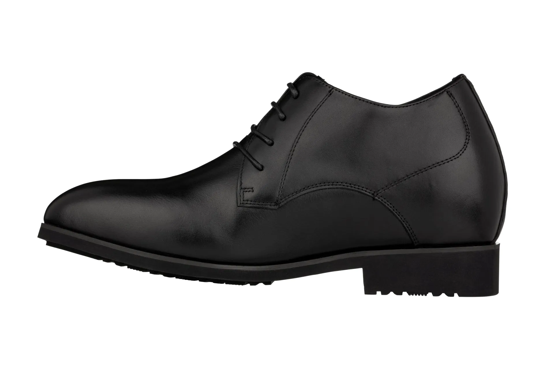 TOTO - K8007 - 3.6 Inches Taller (Black) - Dress Oxford
