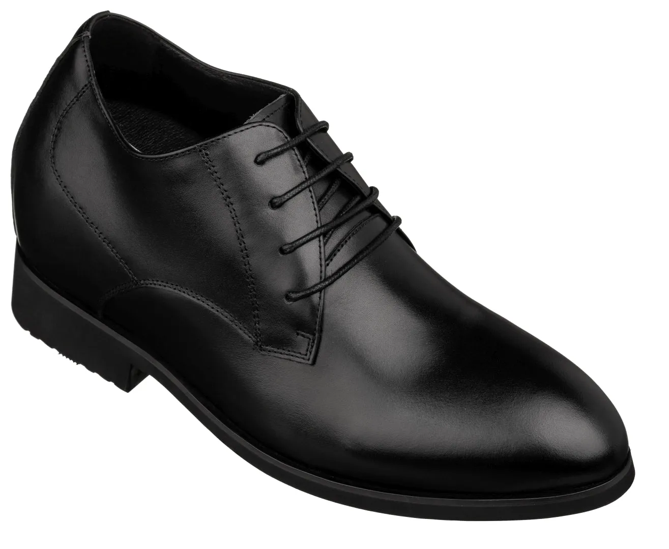TOTO - K8007 - 3.6 Inches Taller (Black) - Dress Oxford