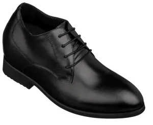 TOTO - K8007 - 3.6 Inches Taller (Black) - Dress Oxford
