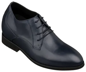 TOTO - K8008 - 3.6 Inches Taller (Slate Blue) - Dress Oxford