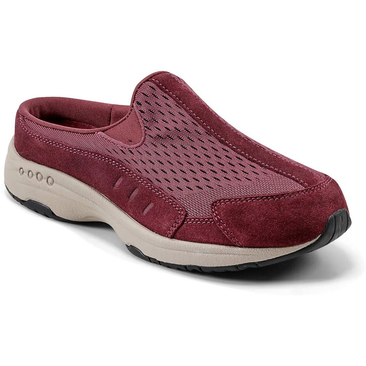 TRAVEL TIME675 Womens Leather Clogs
