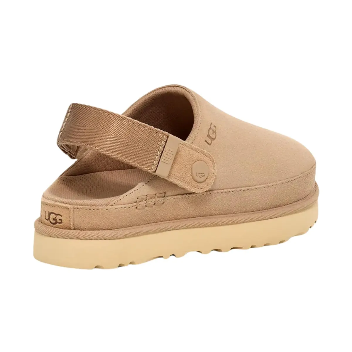 UGG Women's Goldenstar Clog Sand Suede