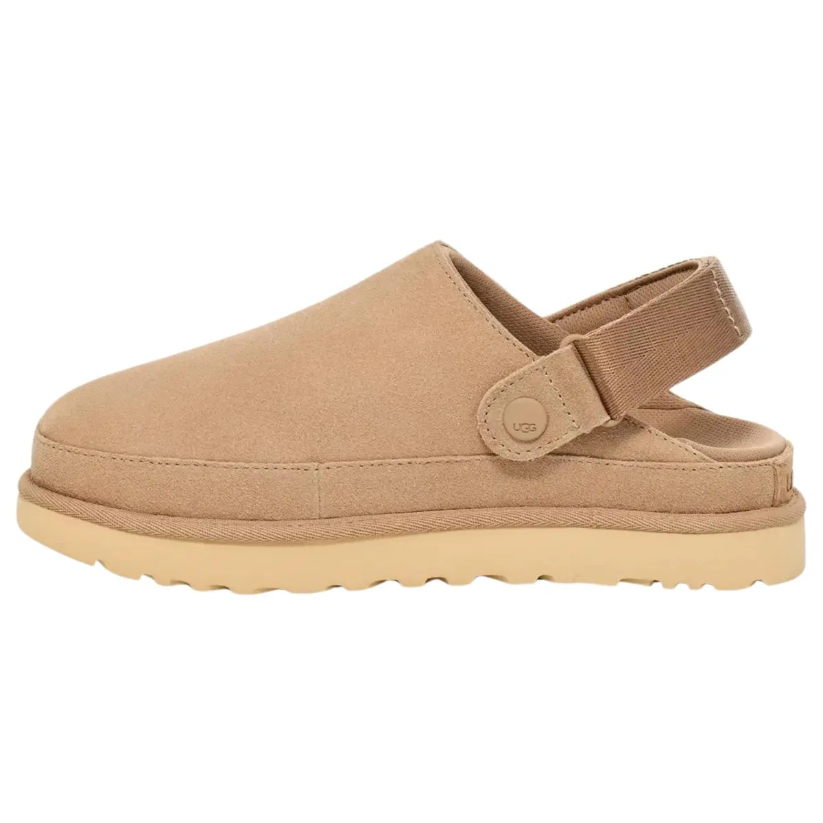 UGG Women's Goldenstar Clog Sand Suede