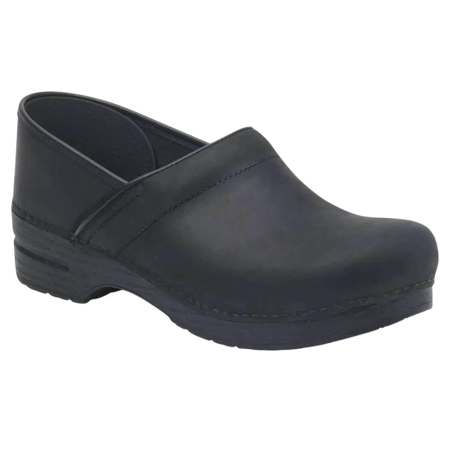 Unisex Professional Oiled Clogs In Black