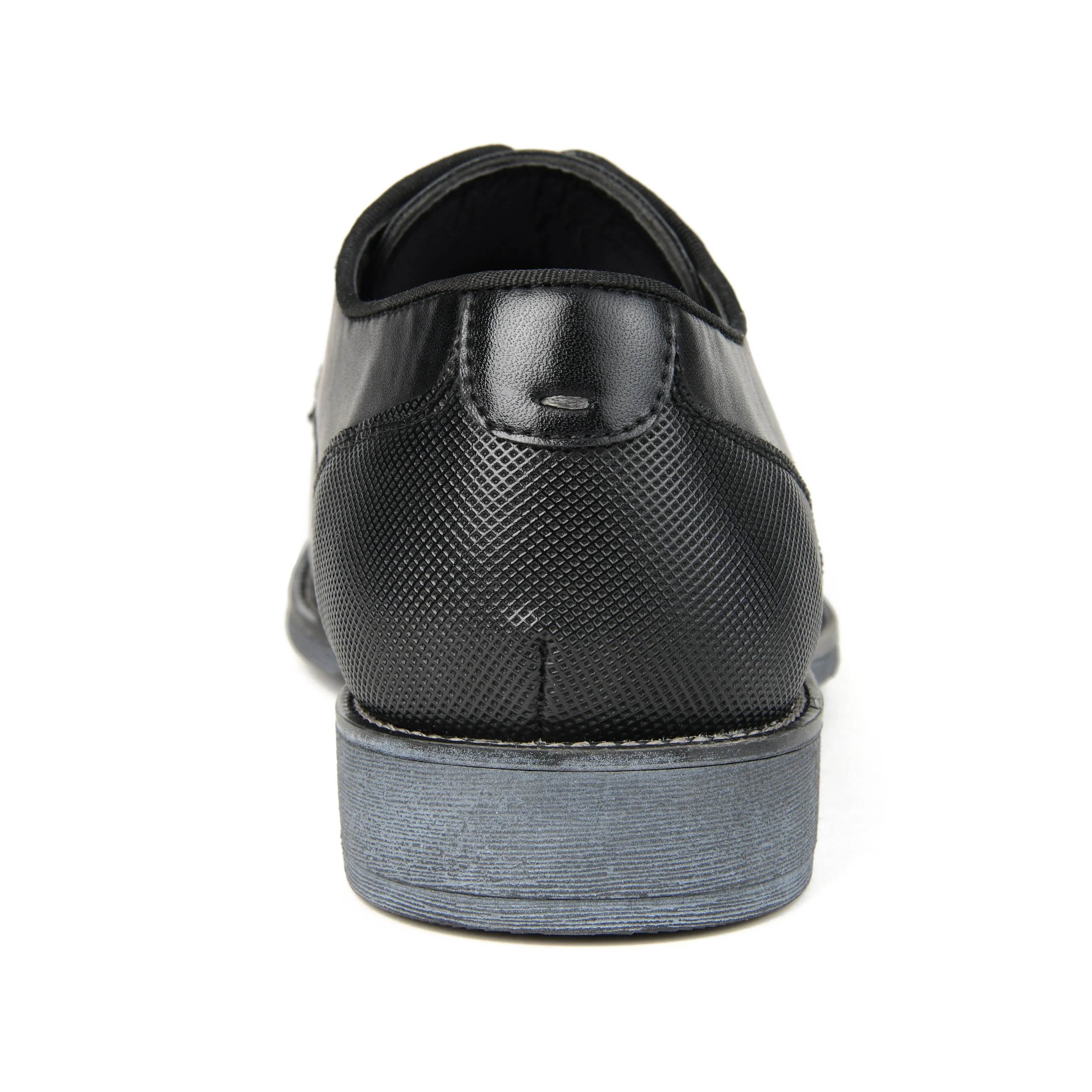 Vance Co. Alston Textured Plain Toe Derby