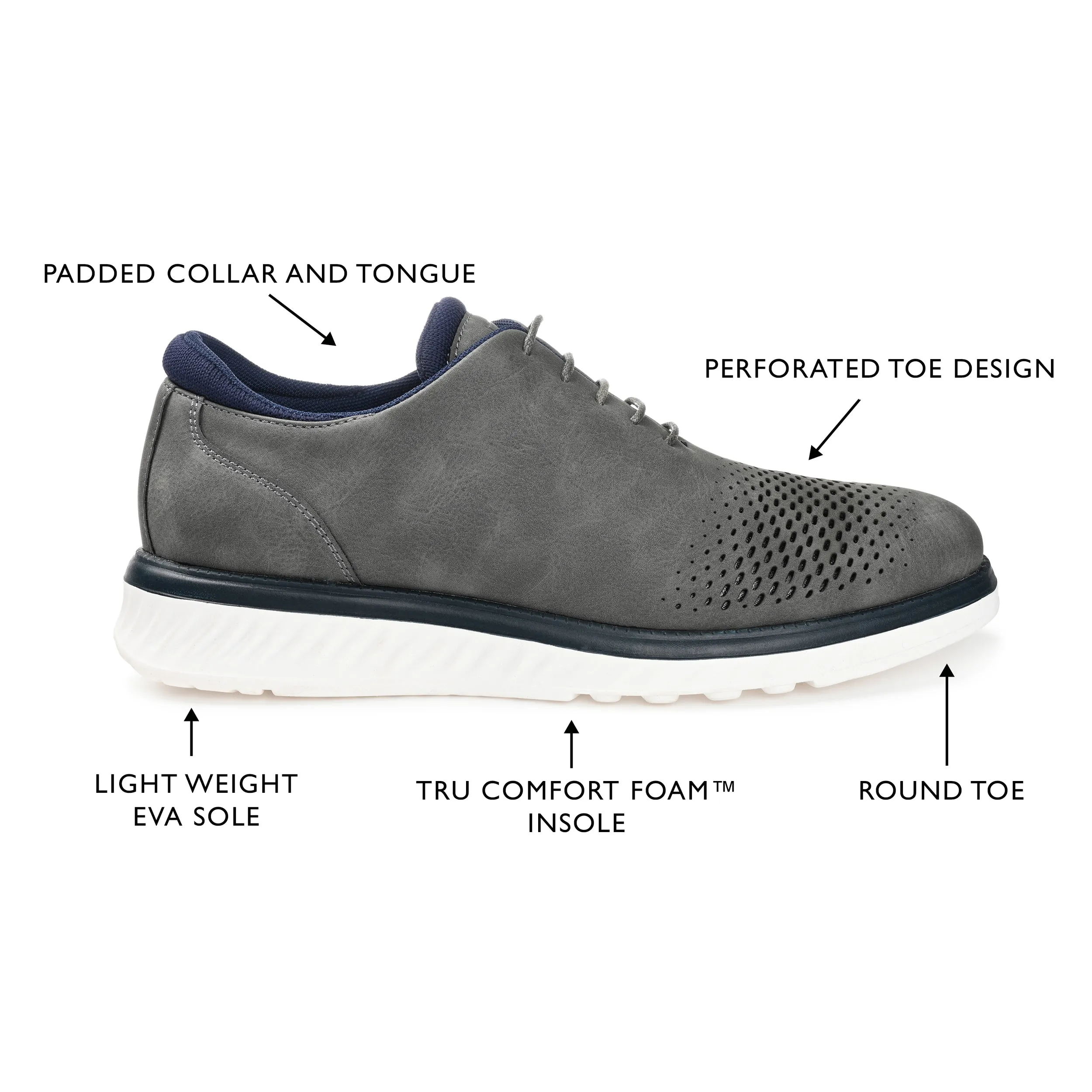 Vance Co. Demar Casual Dress Shoe