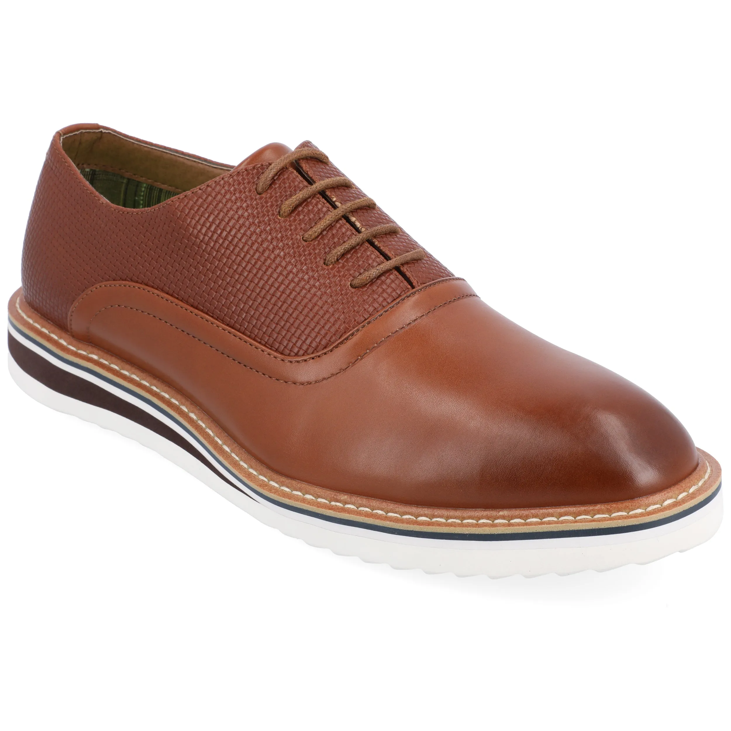 Vance Co. Weber Plain Toe Hybrid Dress Shoe